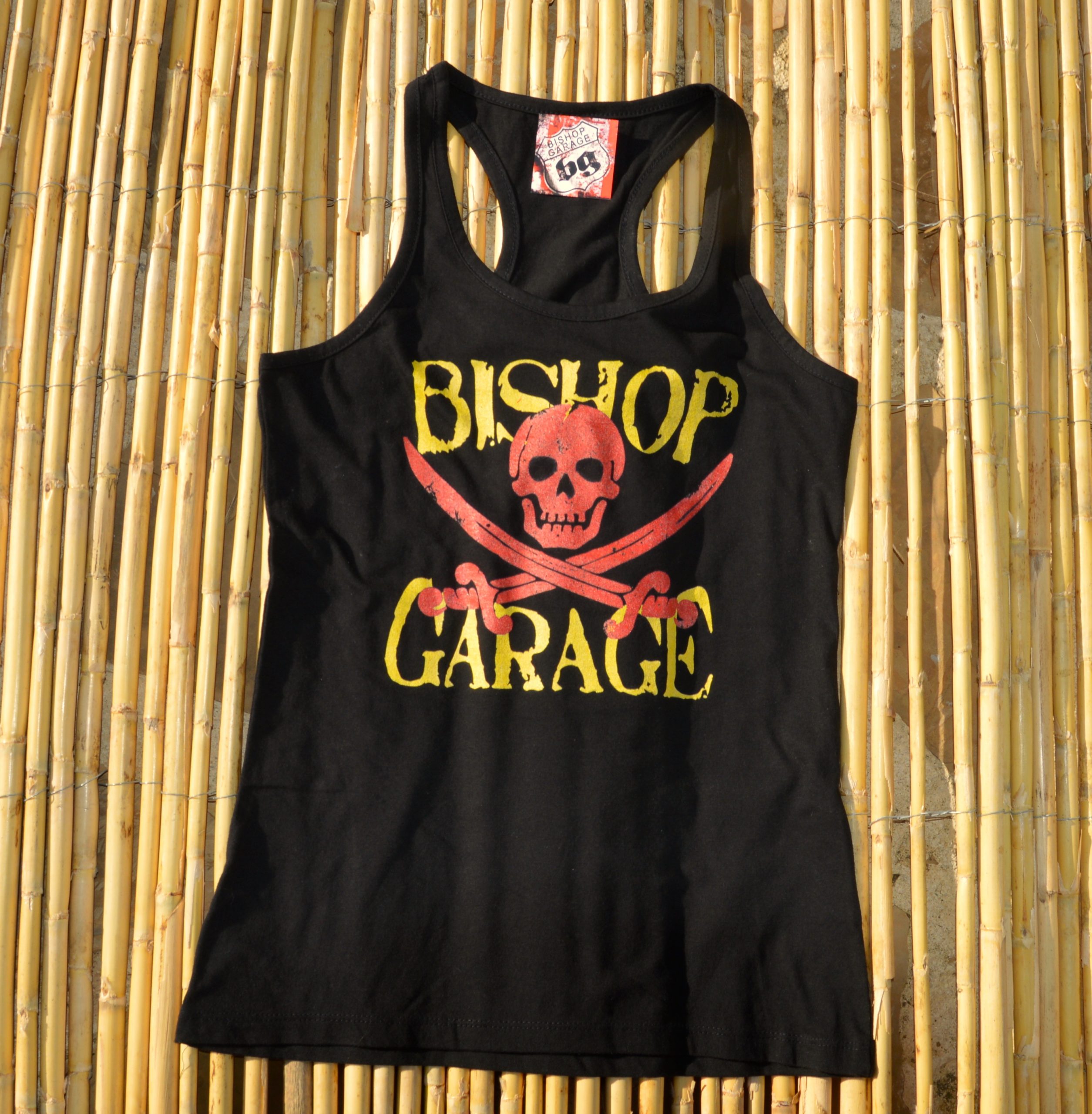 Black Pirate Tank Top