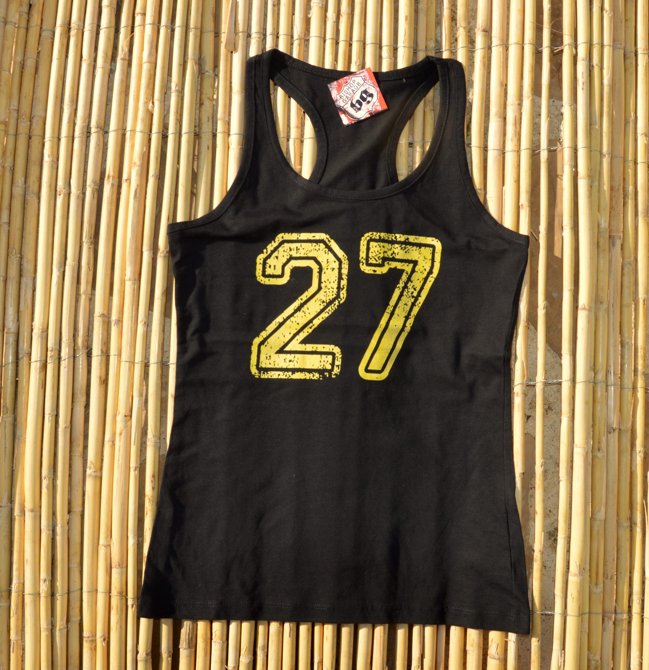 Black 27 Tank Top